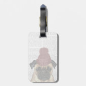 Snug Mops Gepäckanhänger (Rückseite vertikal)