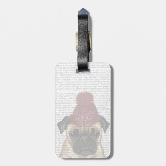 Snug Mops Gepäckanhänger (Rückseite vertikal)