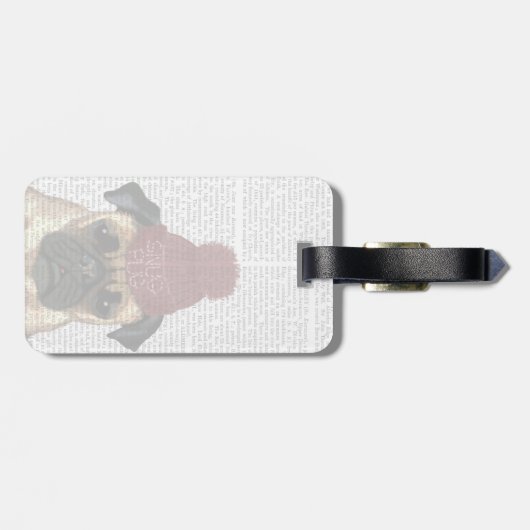 Snug Mops Gepäckanhänger (Rückseite horizontal)