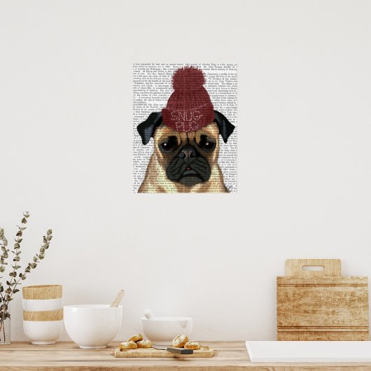 Snug Mops Poster (Küche)