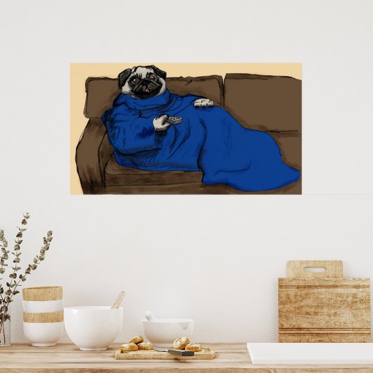 Snug Mops Poster (Küche)