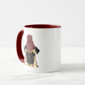 Snug Mops Tasse (Vorderseite Links)