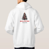 Snug Plaid Tree Holiday Sweatshirt Winter Gift  (Rückseite)