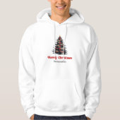 Snug Plaid Tree Holiday Sweatshirt Winter Gift  (Vorderseite)