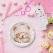 Snuggle Bear Baby Duschpapier Teller (Party)