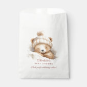 Snuggle Bear Baby Showbeutel Geschenktütchen (Vorderseite)