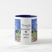 "Snuggle Bunnies" Südwestkaninchen-Romance Custom Tasse (Zentrum)