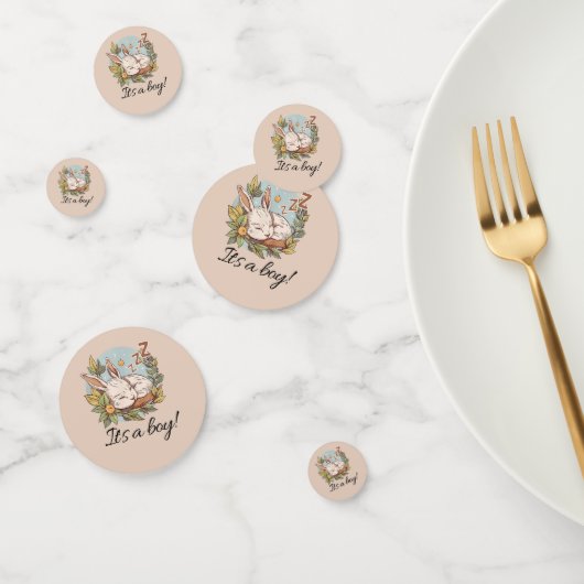 Snuggle Bunny Baby Dusche Konfetti (Gruppe)