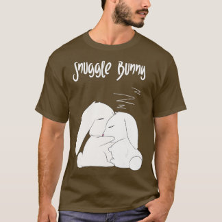 Snuggle Bunny - Funny Sleeping Rabbits T-Shirt