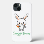 Snuggle Bunny Kawaii Custom Case-Mate iPhone Hülle (Rückseite)