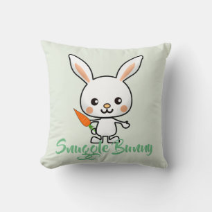 Snuggle Bunny Kawaii Custom Kissen