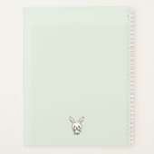 Snuggle Bunny Kawaii Custom Planer (Rückseite)