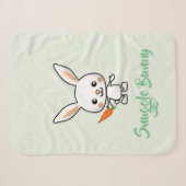Snuggle Bunny Kawaii Custom Sherpadecke (Vorderseite (Horizontal))