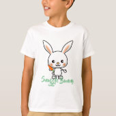 Snuggle Bunny Kawaii Custom T-Shirt (Vorderseite)