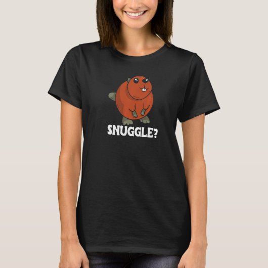 Snuggle for Beaver Fans T-Shirt (Vorderseite)