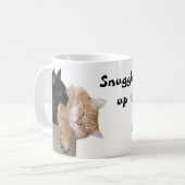 Snuggle-Kätzchen Kaffeetasse (Vorderseite Links)