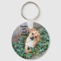 Snuggle mit dem Puggle-Schlüsselanhänger