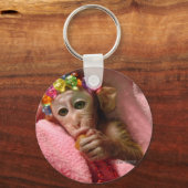 Snuggle Monkey Schlüsselanhänger (Vorderseite)