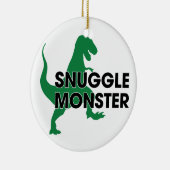 Snuggle-Monster Keramik Ornament (Rechts)