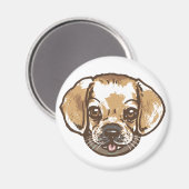 Snuggle Puggle Shirts und Geschenke Magnet (Vorderseite/Rückseite)