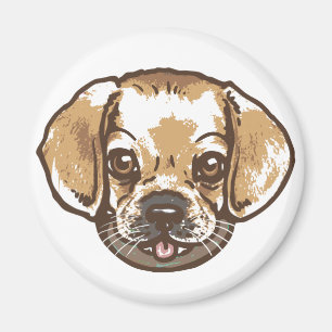 Snuggle Puggle Shirts und Geschenke Magnet