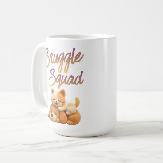 Snuggle Squad  Kaffeetasse (Vorderseite Links)