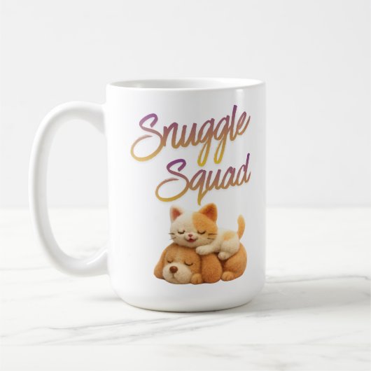 Snuggle Squad Kaffeetasse (Links)