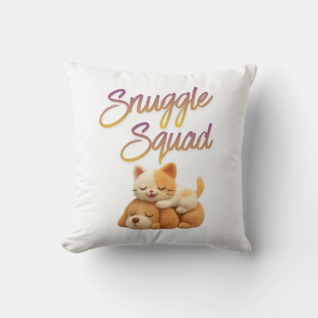 Snuggle Squad Kissen (Vorderseite)