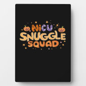 Snuggle Squad NICU Nurse Neonatal Nurse Halloween Fotoplatte (Vorderseite)