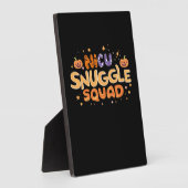 Snuggle Squad NICU Nurse Neonatal Nurse Halloween Fotoplatte (Seite)