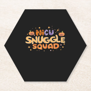 Snuggle Squad NICU Nurse Neonatal Nurse Halloween Untersetzer