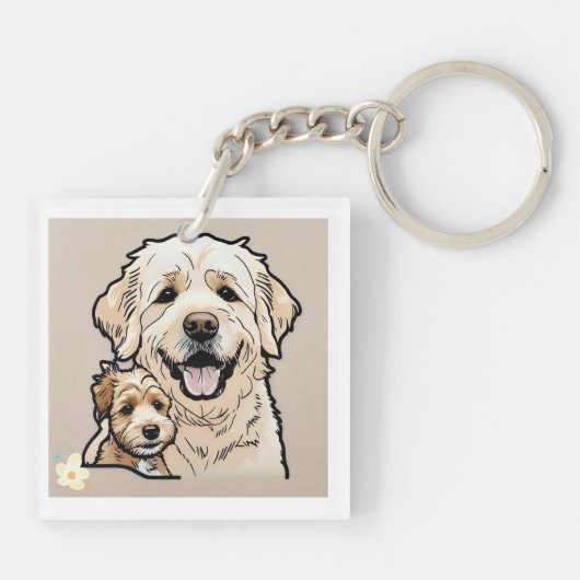 "Snuggle Squad" Schlüsselanhänger (Rückseite)