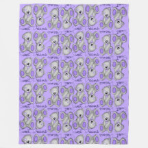 Snuggle Sweet Dreams Teddy-Lavendel Blau