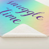 "Snuggle Time" Pastel Ästhetische Schuppe Sherpadecke (3/4)