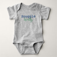 Snuggle Worthy Säugling T - Shirt HAMbyWG