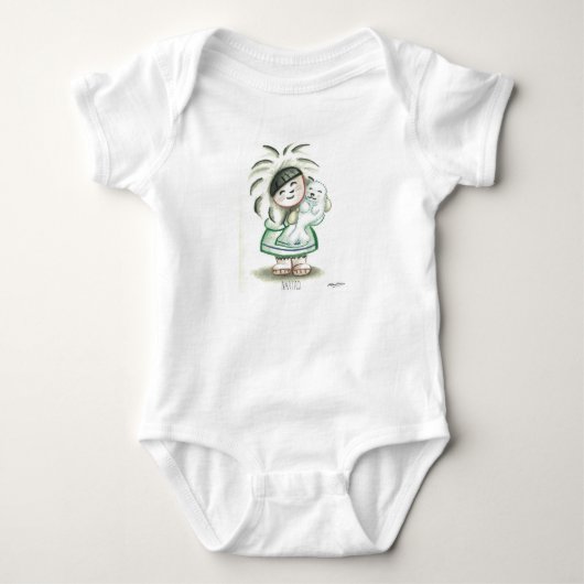 Snuggle-Zeit! Baby einteilig Strampler (Vorderseite)