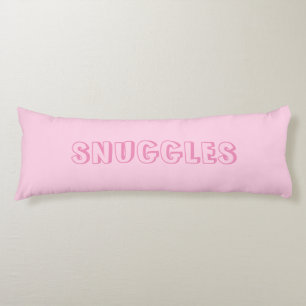 "Snuggles" Hellrosa Seitenschläferkissen