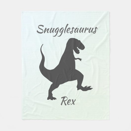 Snugglesaurus Rex Decke (Vorderseite)