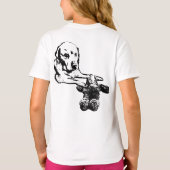 Snuggly Dog & Bear Sketch Tee (Rückseite)