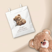 Snuggly Teddy Bear Niedlich Baby Dusche Vielen Dan Geschenktütchen