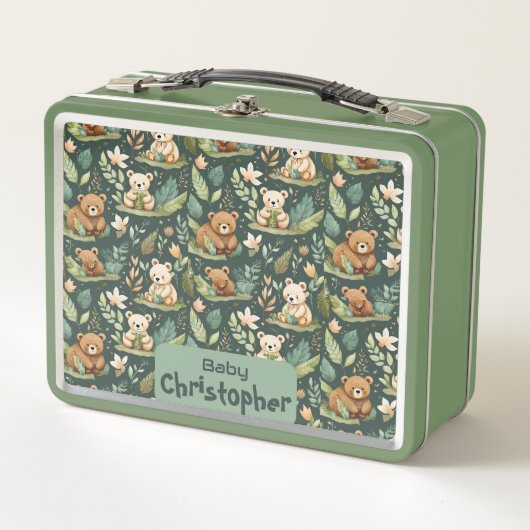 Snuggy Bear Hug Baby Lunch Box (Vorderseite)