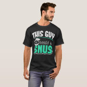 SNUS Geschenk rauchfrei aufhören Rauchen Anti-Niko T-Shirt (Vorne ganz)