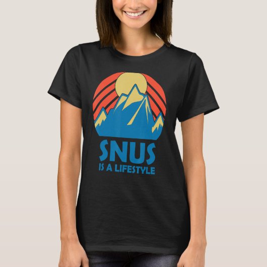 Snus ist ein Lebensstil Ehemaliger Raucher Snus Ta T-Shirt (Vorderseite)