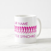 SNYCHRO Team-Zahl Skaten Kaffeetasse (VorderseiteRechts)