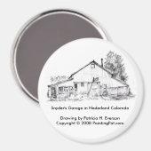 Snyder Garage, Magnet (Vorderseite/Rückseite)