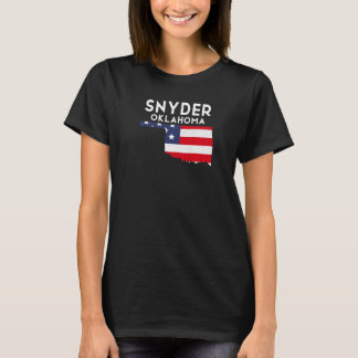 Snyder USA State America Travel Oklahoman T-Shirt