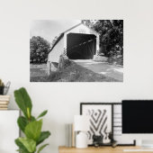 Snyder's Fording Covered Bridge Poster (Heimbüro)