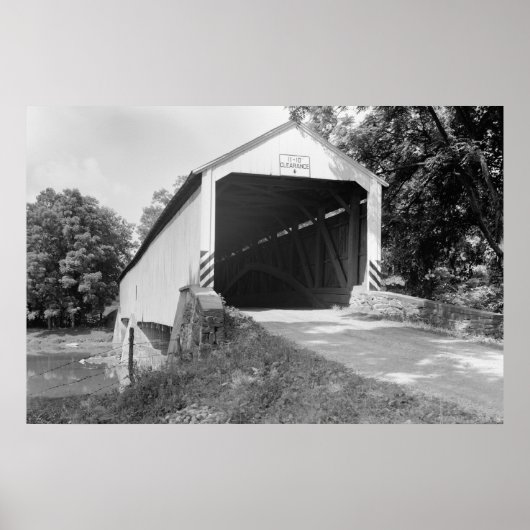 Snyder's Fording Covered Bridge Poster (Vorne)