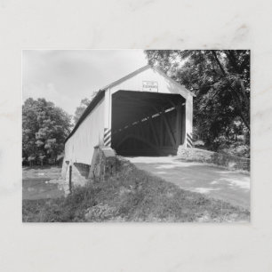 Snyder's Fording Covered Bridge Postkarte