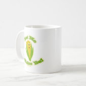 So A-Mais-Niedlicher Cartoon-Charakter Kaffeetasse (Vorderseite Links)